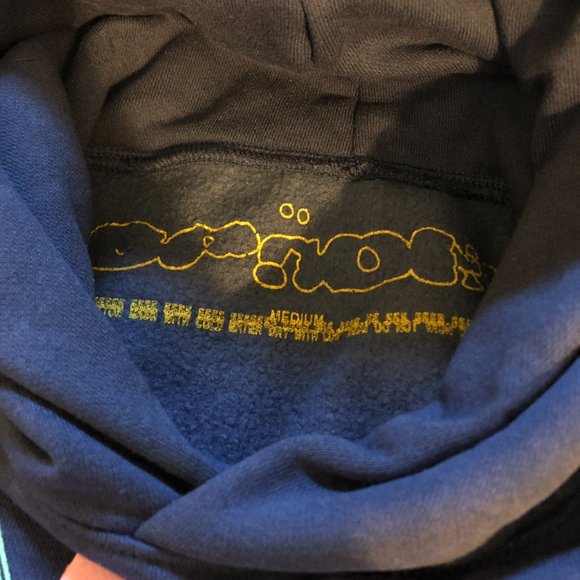 SP5DER Angel Number Hoodie Navy - Picture 4 of 6